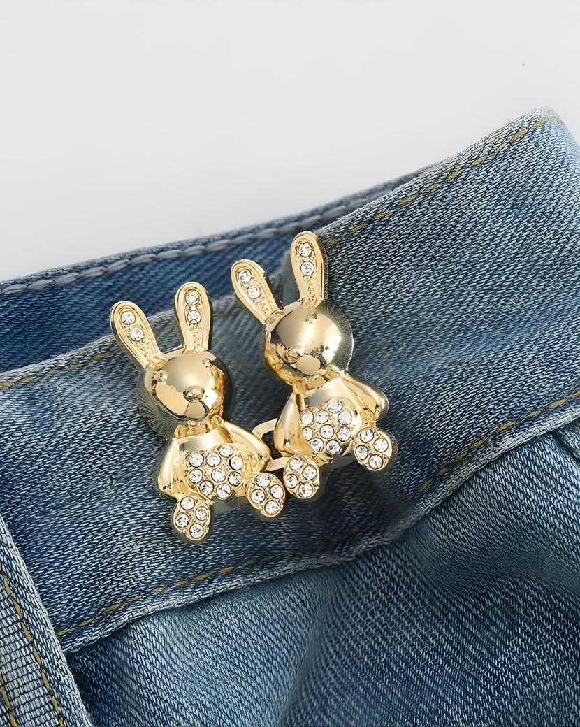 Taşlı Tavşan Pantolon Beli Daraltma Aparatı